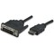 Manhattan Manhattan 3 Hdmi To Dvi-D 24+1 Cable 322782 - alternate 1